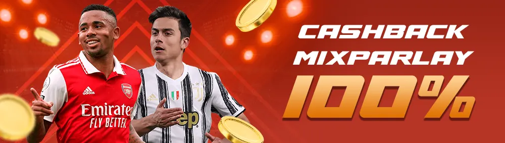 CASHBACK 100% MIXPARLAY